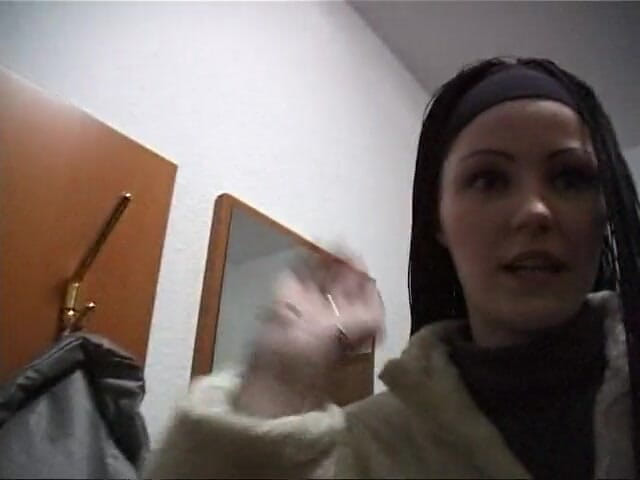 Lucky Cooch: Interview with the cute teen in the bathroom