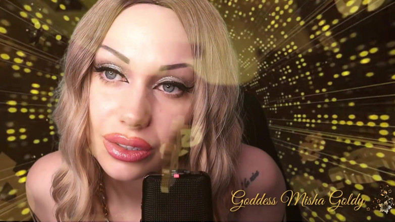 Goddess Misha Goldy: Fascinantul 3Dio ASMR! Pentru tine - Jerkaholic singuratică! Sunt real aici cu...