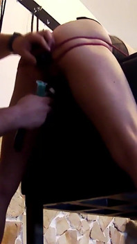 The 3rd Hole of My Slave Luci Is Tested - Part 2 Anal (unfortunately a Bit Dark)