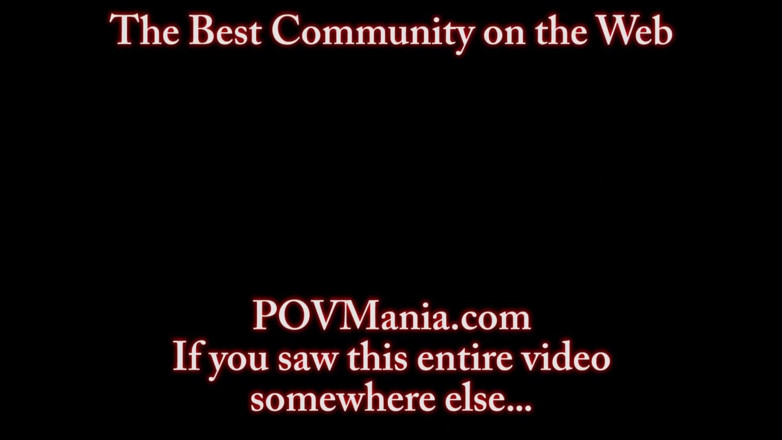 POV Mania: Audrey Noir menyembah gaya sudut pandangan pertama zakar besar! POVMania