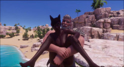Rosaliya_69: Wild Life. Gadis kulit hitam dihancurkan oleh kontol monster besar