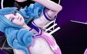 3D-Hentai Games: [MMD] Fiestar - Apple Pie Gwen face striptease sexy kpop