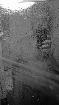 Steam & Touch: a Private Shower Moment