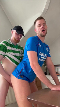 Football Rivals Fuck After the Match