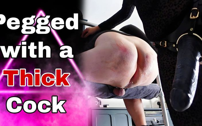 Training Zero: Clavado con una gruesa polla, dominatrix follada anal