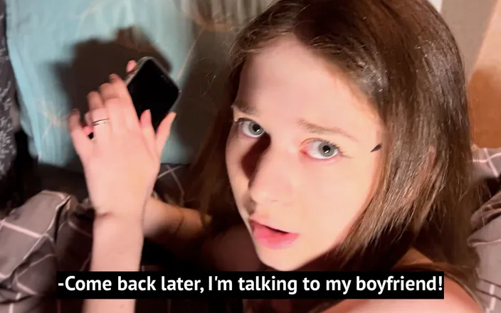 Anna Sibster: I'm talking to my boyfriend right now, I remember I...