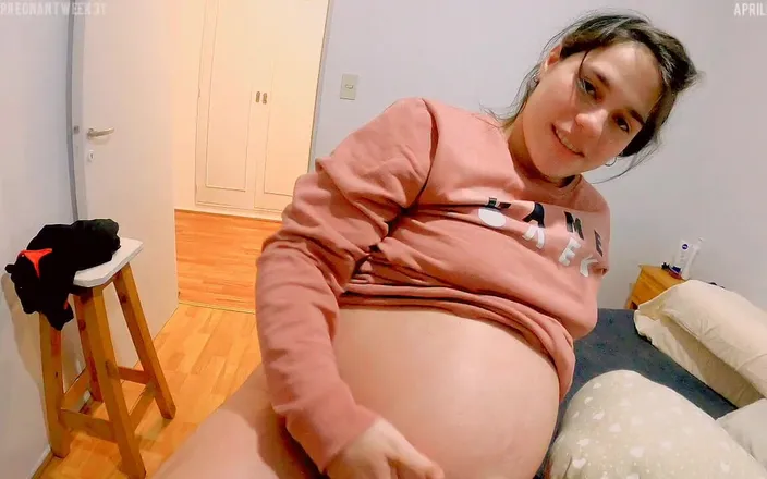 April BigAss: Pregnant Multiple,anal Creampie Week 31