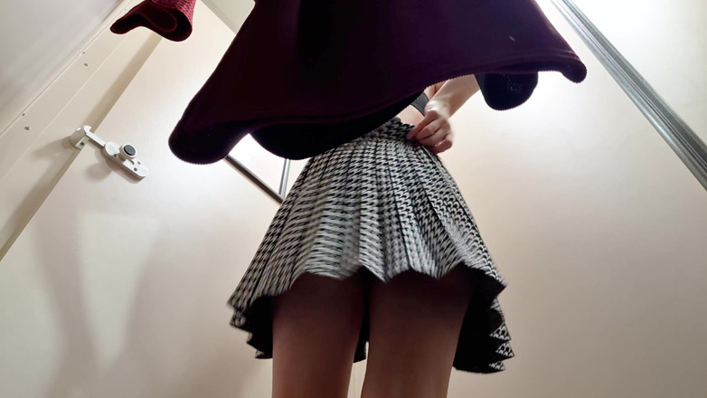 Mila Lewis: Try On - dresses outdoor locker room