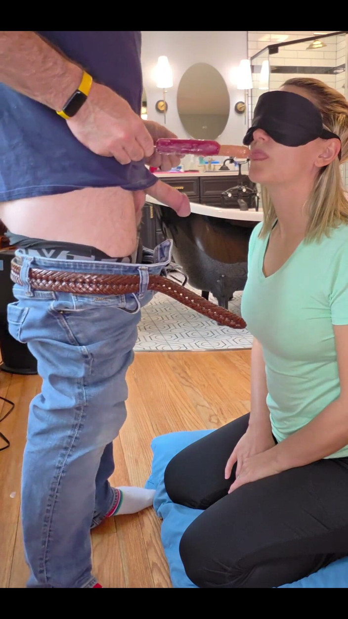 ScarlettRavenXO: Wife Tricked with Blindfold Taste Test