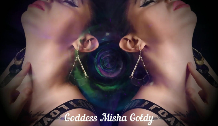 Goddess Misha Goldy: 나는 너의 새로운 아름다운 중독이다! 내 명령에 사정하고 내 게 되라!