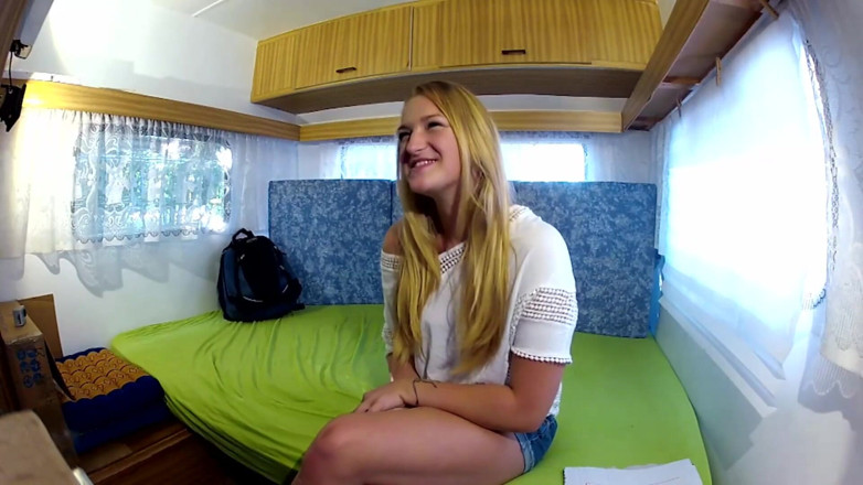 Deutschland porn: Old and young sex in the camper