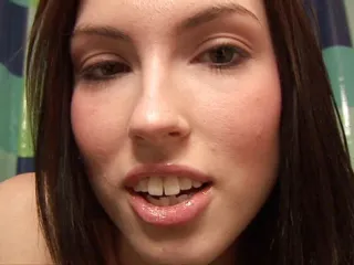 Lovely teen likes talk dirty
