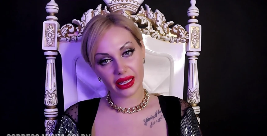 Goddess Misha Goldy: Sph classificação do pau!