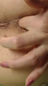 Anal Fingering and Farting From Shaved Ass