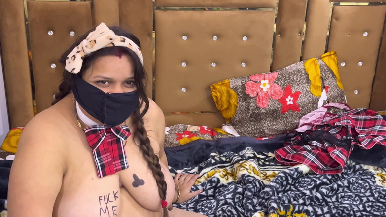 Catchybusty: 남친과 섹스하는 인도 섹시녀