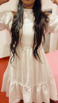 My Cute Figure with Frock