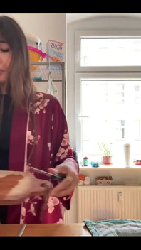 Hallo Da, schätzchen!