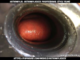 Hotkinkyjo: Hotkinkyjoxxx proffesional style films: Hotkinkyjo Belly Bulge, Kongkek Dildo Mendalam & Terowong Dubur Di Kilang...