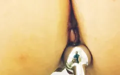 Enjoy This New Curved Plug of Mine That Pushes Me to Totally New Places and I'm Loving It...