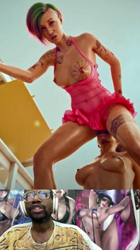 Tight Pussy Judy Gets Dildo’d by Panam’s Mouth as She Rides a Hard Thicc Dildo