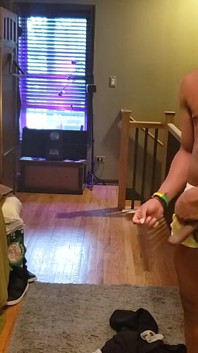 Jerking off BBC! Bear Teaches BBC How to Jerk off!!