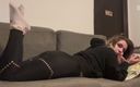 NipsAndStrips: Muffled Farts in Yoga Pants on Couch