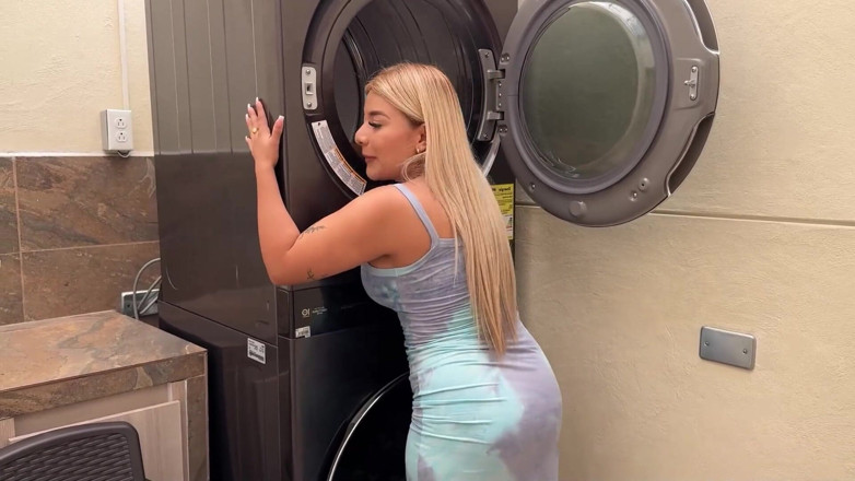 Naty Delgado: Nerd Boy Devours His Petite Blonde Stepsister's Tight Pussy in...