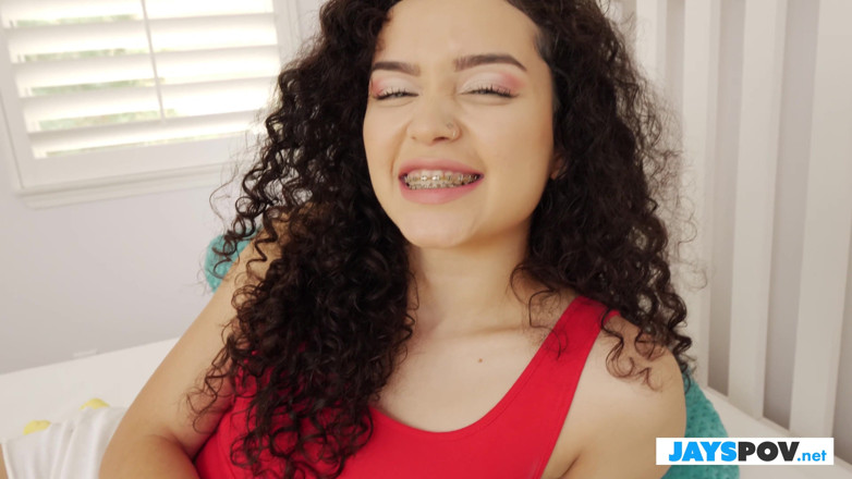 JAYS POV: Welcoming Sexy Latina Thalia Diaz to Porn