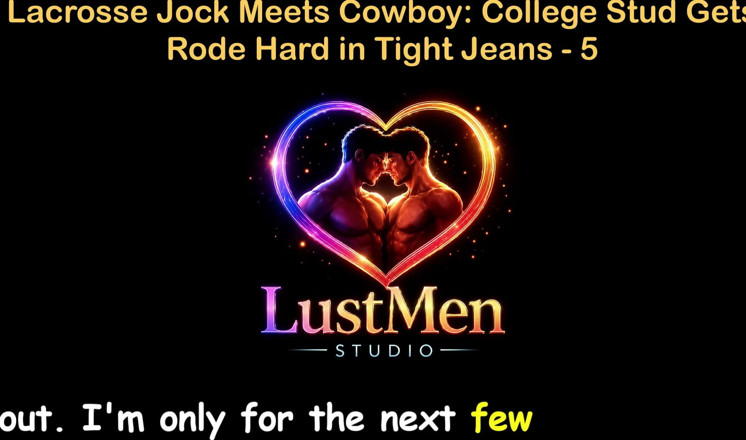 LustMen: 英语音频同性恋故事 - lacrosse Jock遇到牛仔大学壮男在紧身牛仔裤被狠狠地骑乘 - 第5部分