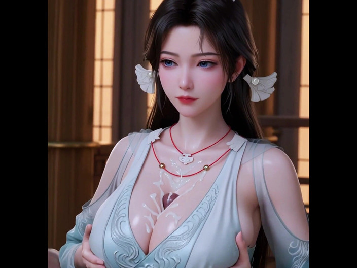 X Hentai: Fantasy Girl ve 3D: nefiltrovaná kráska - 3D animace Hentai