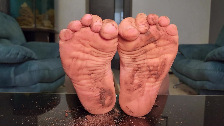 Peach Desert: Femdom - jilat kotoran dari jari saya