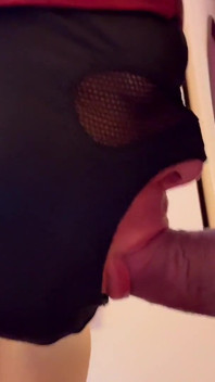 Cockring-gloryhole - twardy jak kamień i ociekający aż do wybuchowego finału