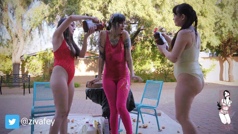 Ziva Fey: Ziva Fey - WAM Bratty femdom breakfast with Larzstord and Ruby...