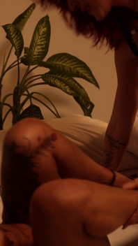 Two Latina Lesbians, Latina Girl's Hard Nipples