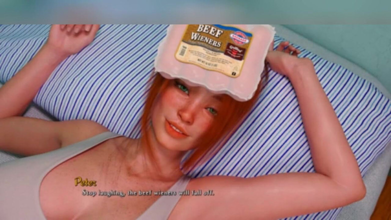 3DXXXTEEN2 Cartoon: Cold wieners for hot redhead. 3D porn cartoon sex