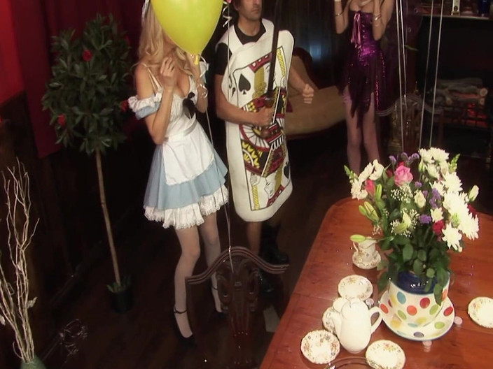 The Window of Sex: Nejžhavější scéna víl 4: Orgie žhavých víl ve spodním prádle sdílení výstřiků