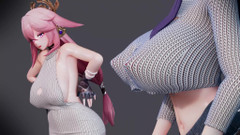 MikuMotion: Bar und Kamiko schokoladen-sahne-duo striptease