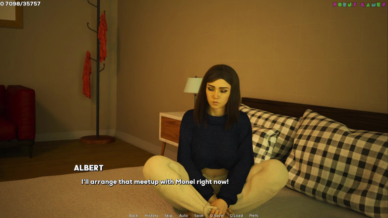 Porny Games: Тени желания Шамандева - застенчивая хотвайф заново открывает для себя удовольствие БДСМ с большим черным членом 48