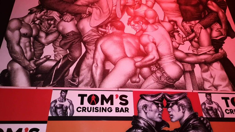 Monster_Meat_: Pancutan mani di tandas Tom of Finland Bar Gran-Canaria