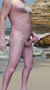 Polla en la playa