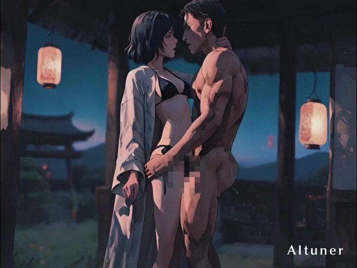 AItuner: แสงโคมส่องหลังเธอ เธอขี่ตอนพระอาทิตย์ตกช้าๆ จบลงที่ภูเขากลายเป็นราตรี