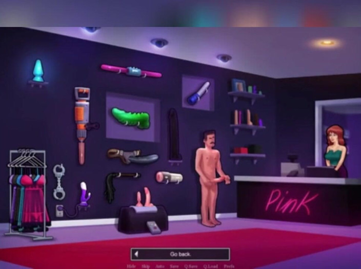 3DXXXTEEN2 Cartoon: 本当に大きなバットプラグ。3Dポルノ漫画セックス