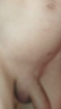 Playing Naked with Piss and Cum on Staircase
