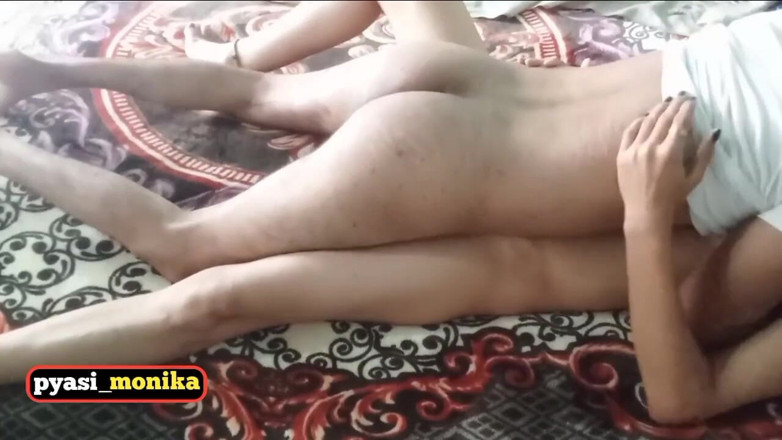 Pyasi_monika: Quietly Fucking Stepdaughter's Friend at Night