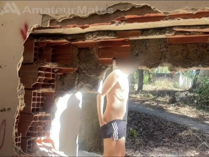 AmateurMates: Exploring an Abandoned Building, 2 Amateur Boys Remove Their Clothes and...