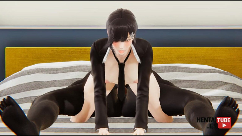 HentaiTubes: Motosserra Man Hentai - Kobeni Ridding a Dick