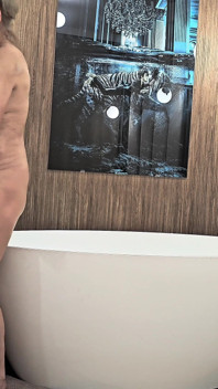 Fingering in Luxury Bath - MILF Blonde