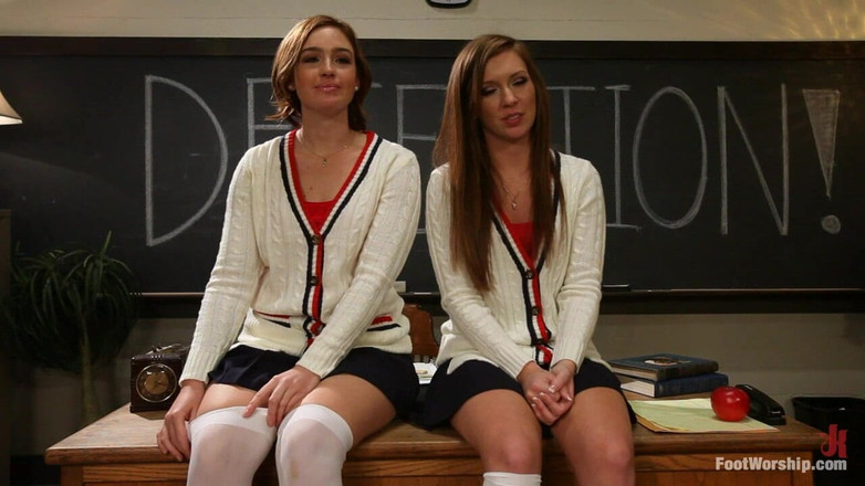 Foot Worship by Kink: Playing Footsies in the Girls Room