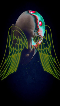 Naked Angel with a Hard Dick