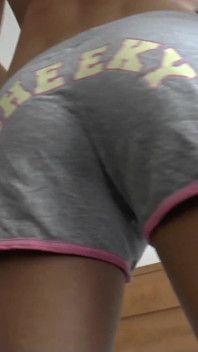 A Perky Teen Girl Introduces Herself and Shows off Her Long Labia.